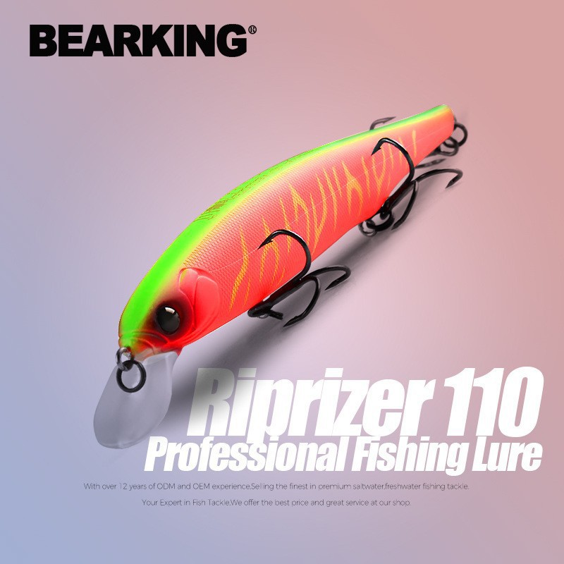 Fishing Lure Jerkbait - BeARKING أفضل سعر Riprizer 110 Jerking