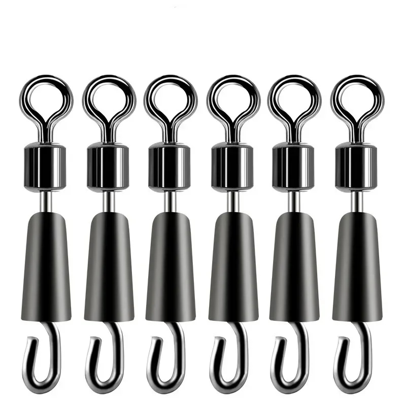 Fishing Lure Accessories - 30-90 قطعة موصل دوار للصيد من