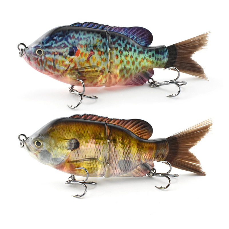 Fishing Lure Popper - طعم صيد بلاستيكي بيونيك بذيل شعري