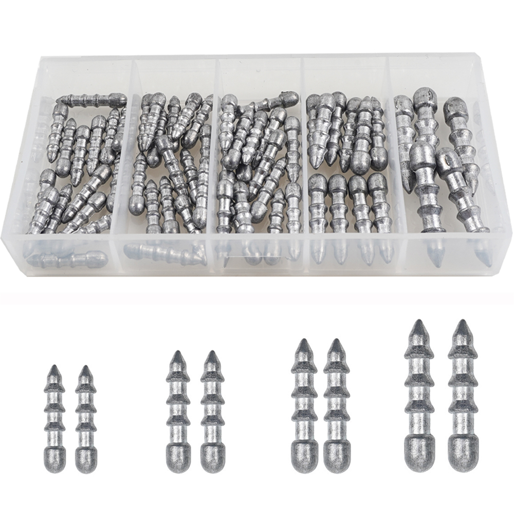 Fishing Lure Accessories - غطاسات صيد دودة ، أظافر مبطنة