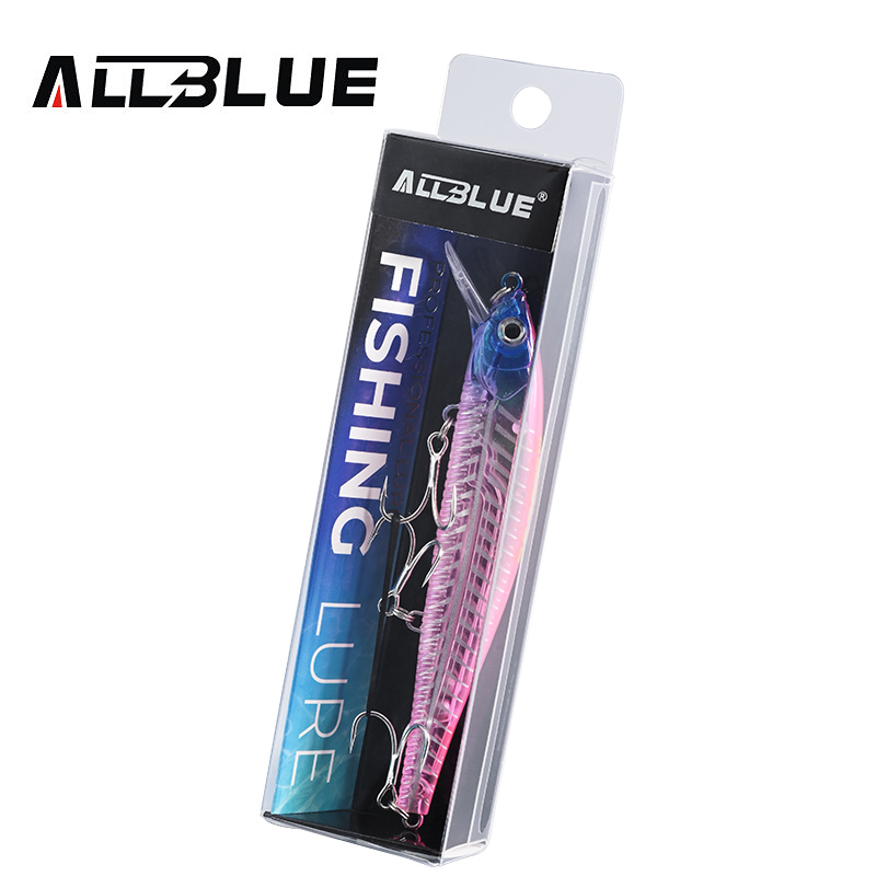 ALLBLUE طعم صيد صناعي ثلاثي ال - مراجعة Fishing Lure Jerkbait وسعره