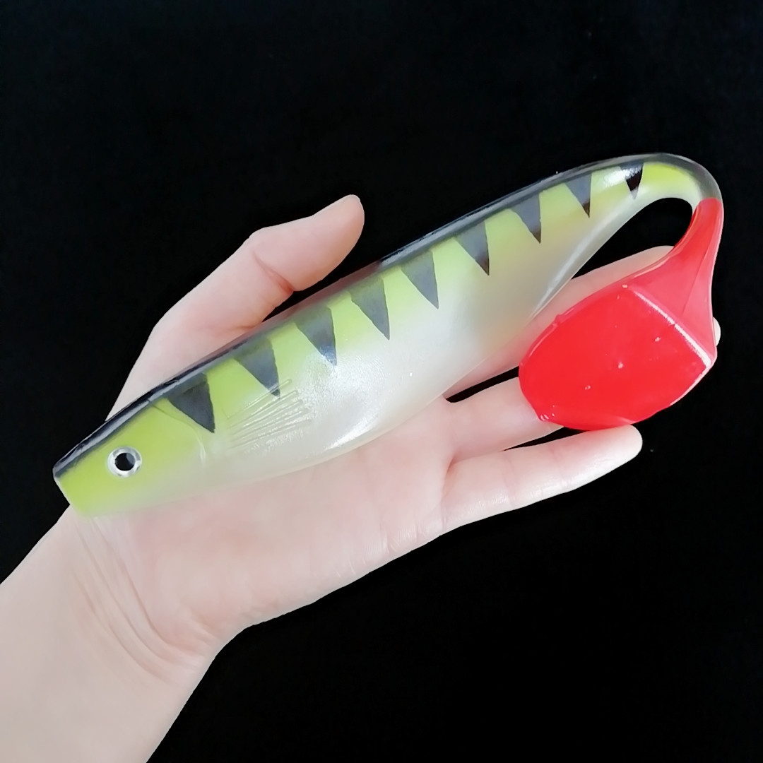 سوولفي 23 سم 70 جرام طُعم صيد  - مراجعة Fishing Lure Soft Plastic وسعره
