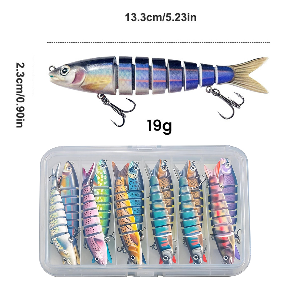 10 قطع من طعوم الصيد متعددة ال - مراجعة Fishing Lure Popper وسعره