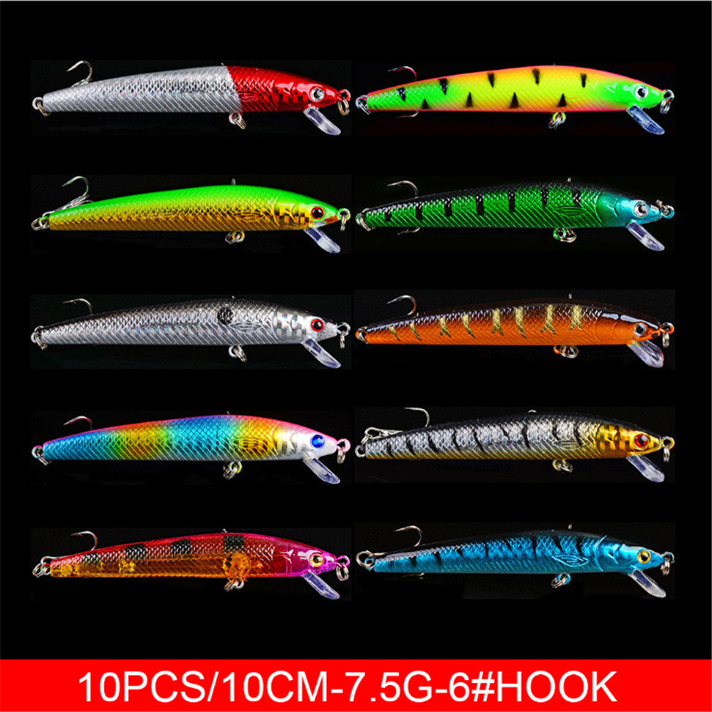 20 قطعة/الوحدة أسماك الصيد الس - مراجعة Fishing Lure Crankbait وسعره