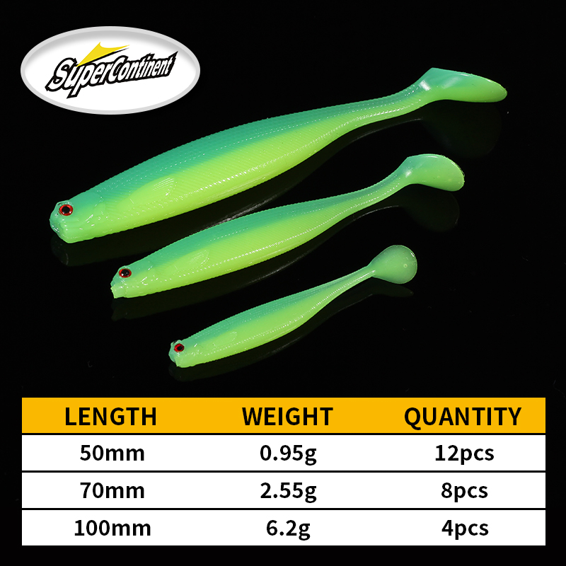 2022 Supercontinent ShadTeez 5 - مراجعة Fishing Lure Soft Plastic وسعره