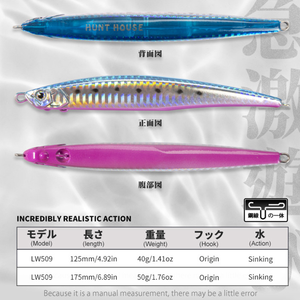 طُعم صيد هونت هاوس جيرك بريس غ - مراجعة Fishing Lure Jerkbait وسعره