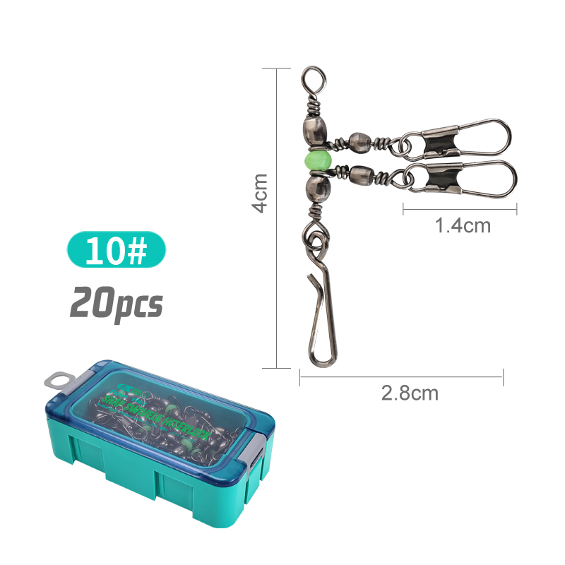 جديد 8 #   10 #   مفصلات دوارة - مراجعة Fishing Lure Jig وسعره