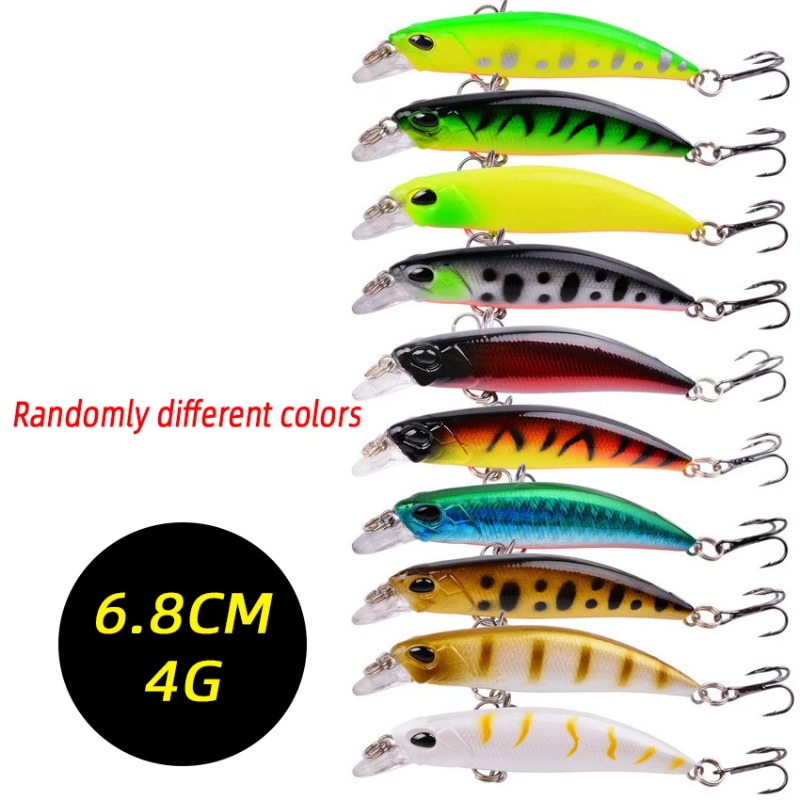 مجموعة طعوم صيد عشوائية 3/5/8  - مراجعة Fishing Lure Jerkbait وسعره