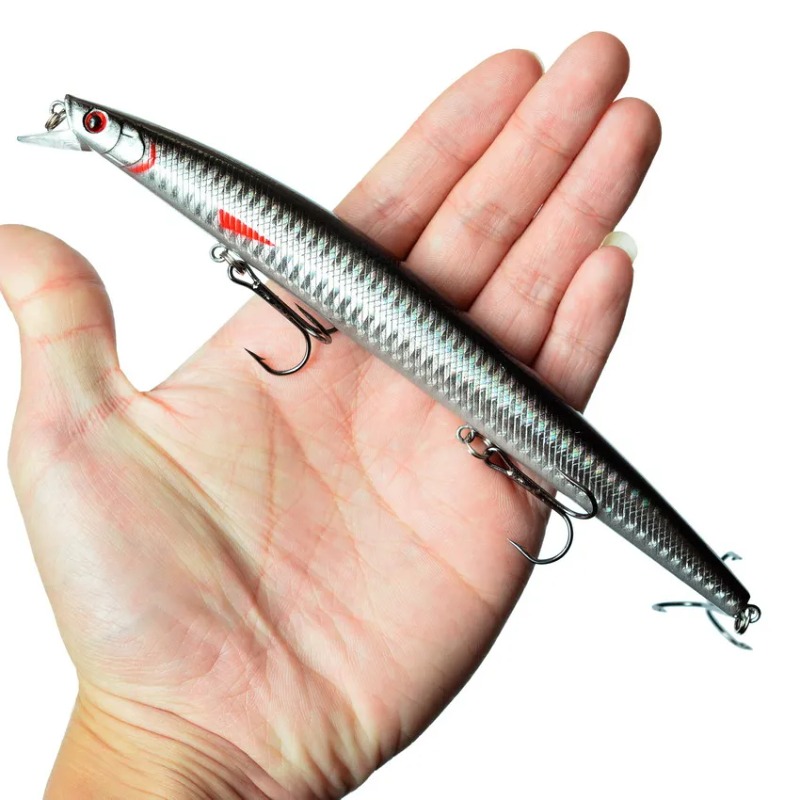 مجموعة طعوم صيد عشوائية 3/5/8  - مراجعة Fishing Lure Jerkbait وسعره