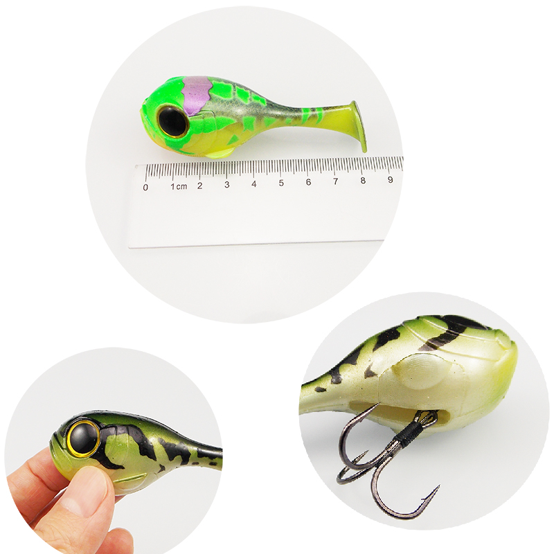 طعم صيد صناعي ناعم من KESFISHI - مراجعة Fishing Lure Soft Plastic وسعره