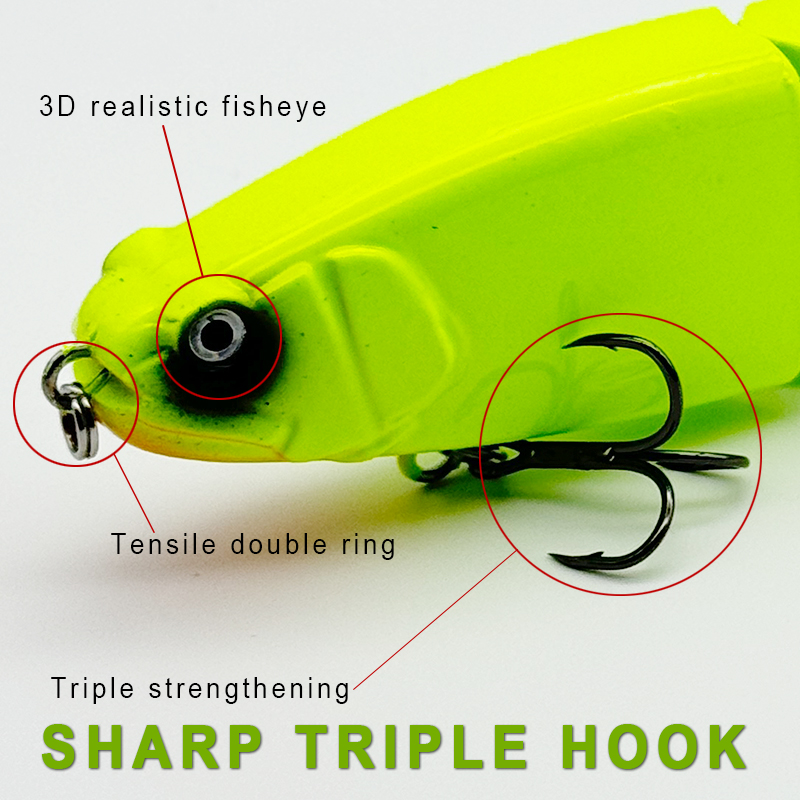 طقم طُعم سويم بايت كبير للصيد، - مراجعة Fishing Lure Popper وسعره
