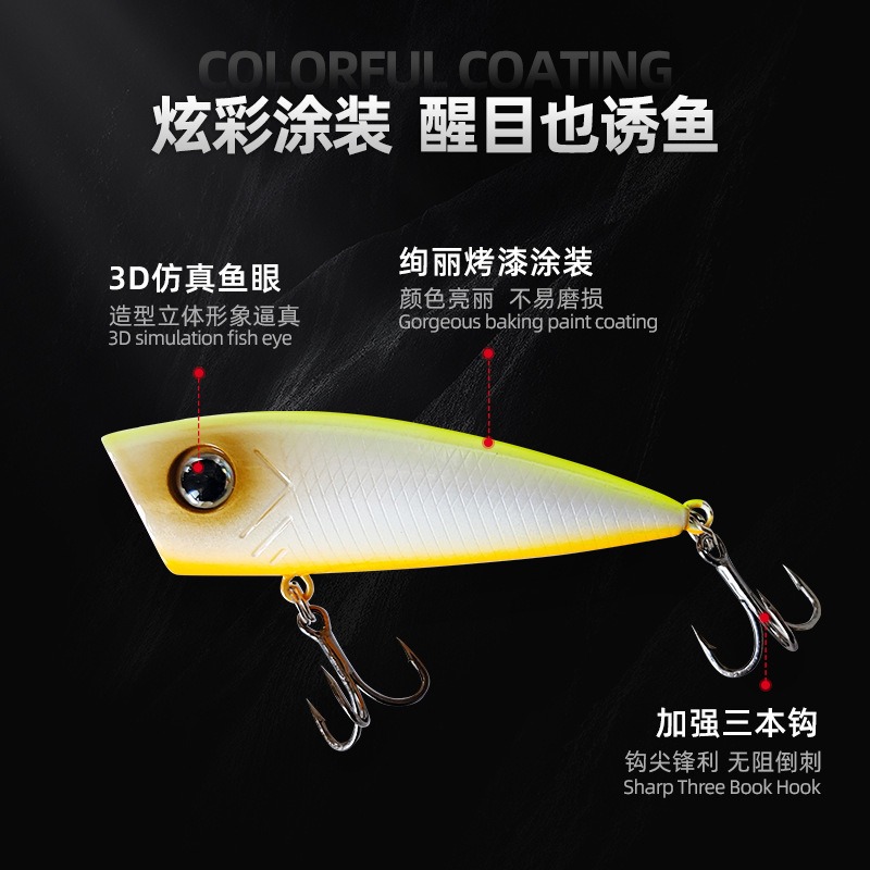 طُعم صيد جديد للأسماك السطحية  - مراجعة Fishing Lure Popper وسعره