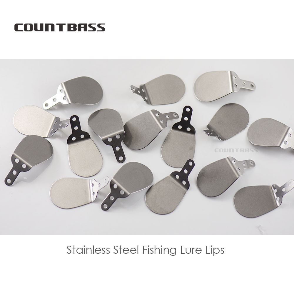 COUNTBASS 20 قطعة من الفولاذ ا - مراجعة Fishing Lure Topwater وسعره