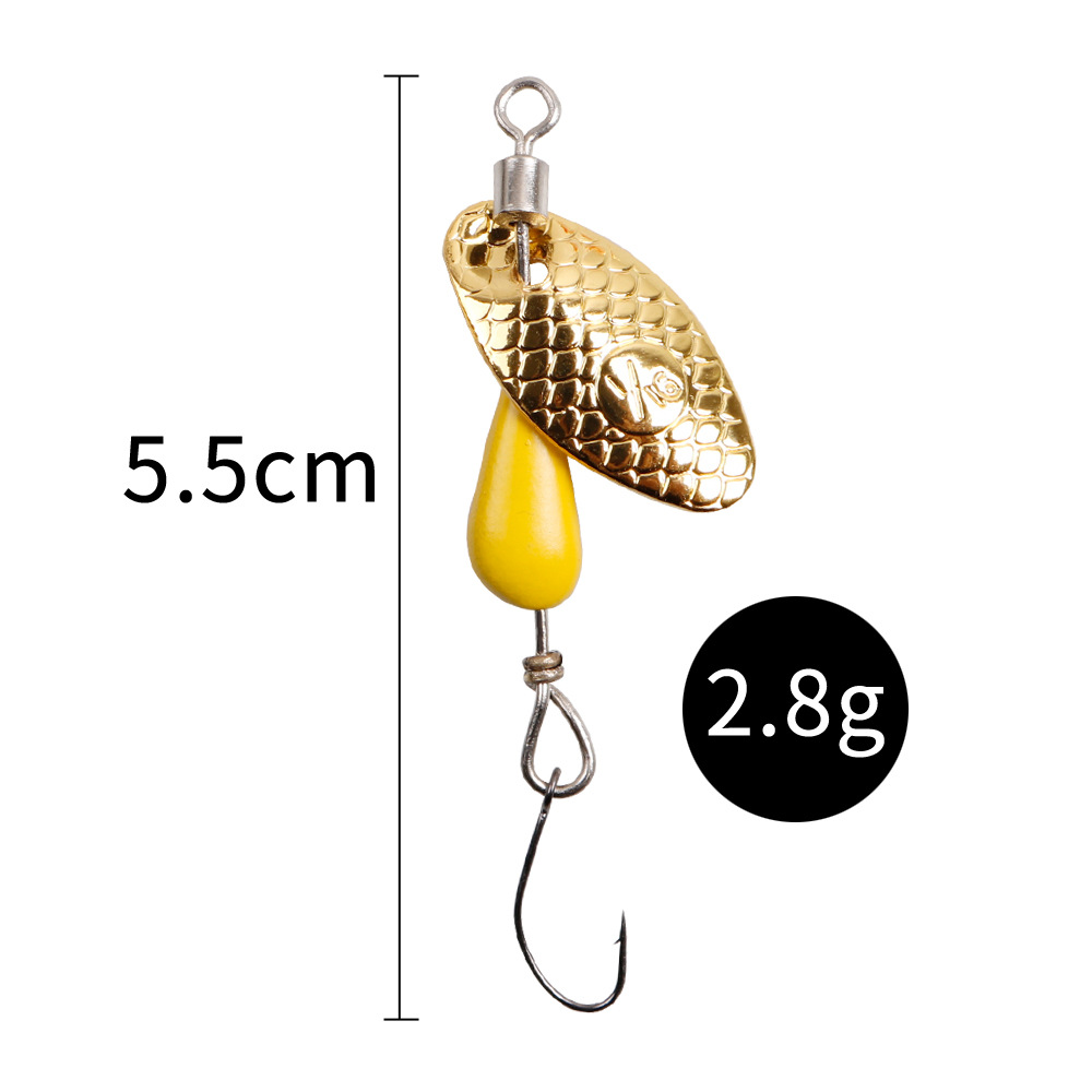 2 قطعة ملعقة سبينر الطعم المعد - مراجعة Fishing Lure Soft Plastic وسعره