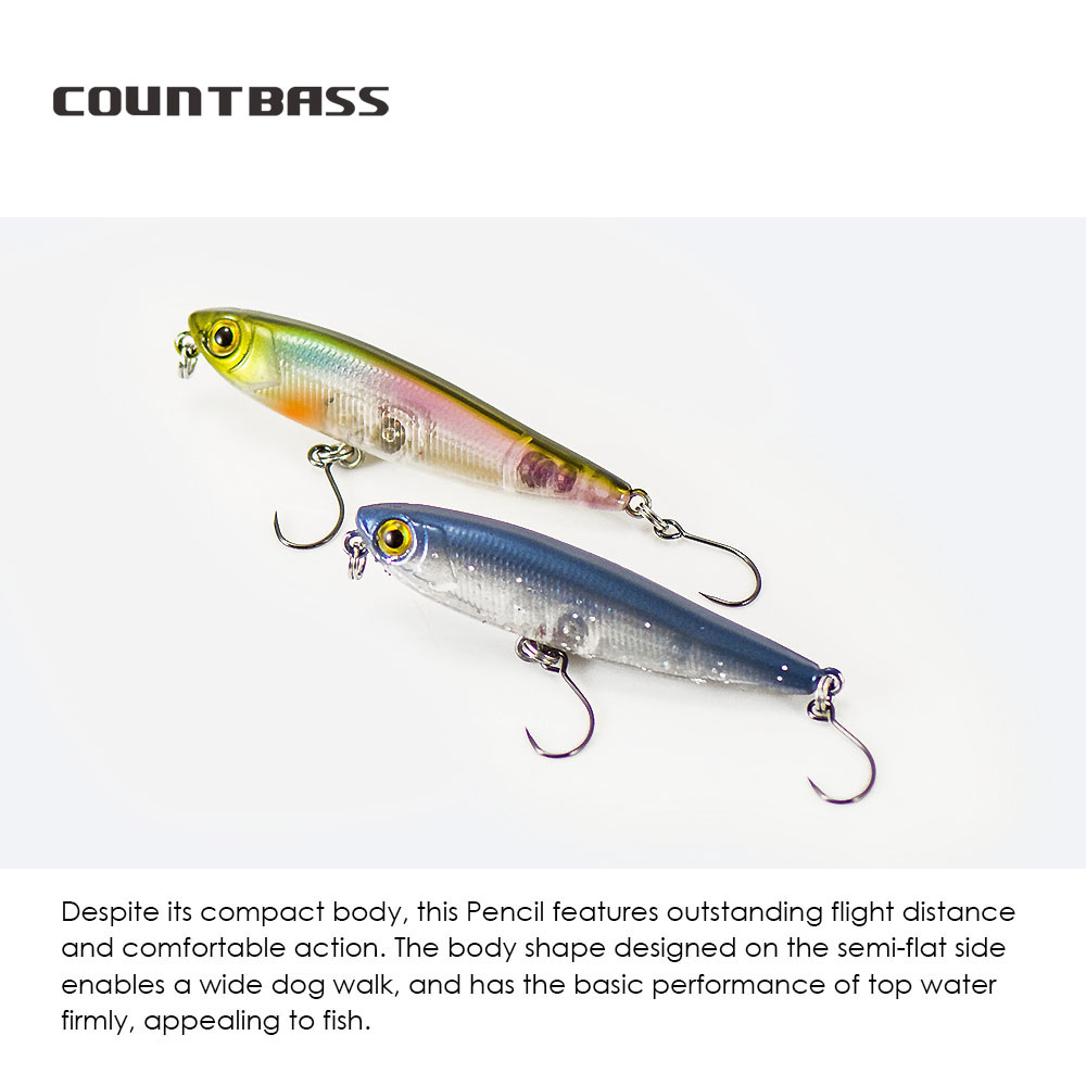كونتباس المتذبذب توبواتر 55 مل - مراجعة Fishing Lure Topwater وسعره