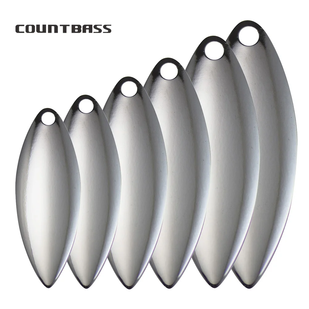 Countbass 50 قطعة حجم 1-6 الني - مراجعة Fishing Lure Blade Bait وسعره