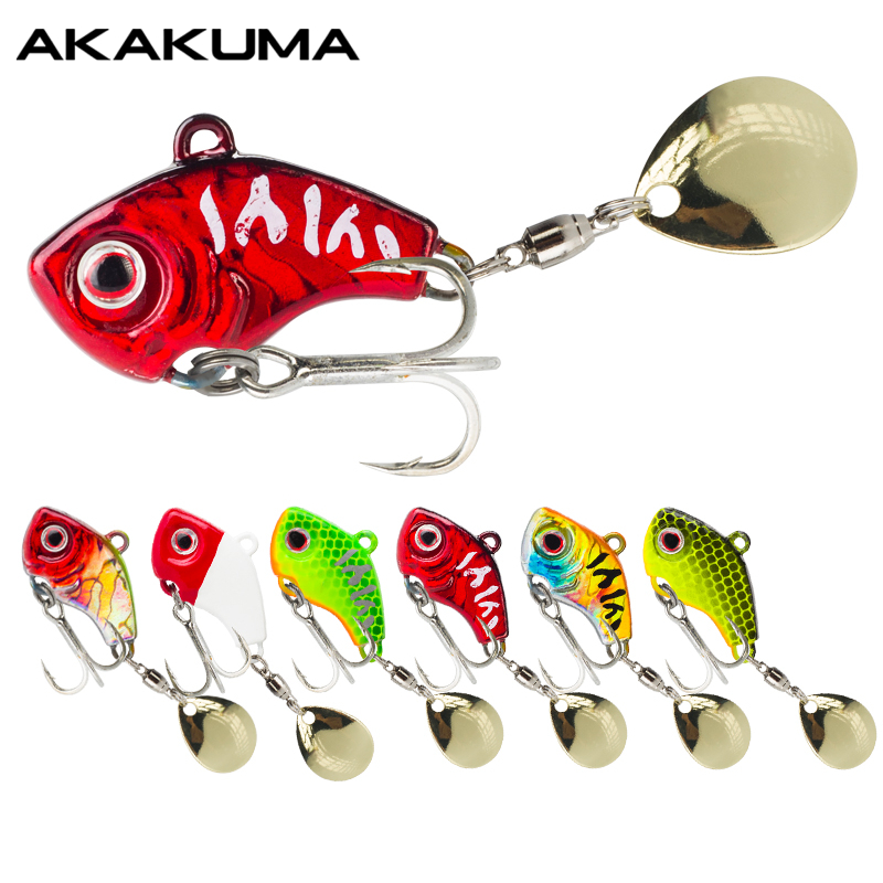 6 قطع طُعم صيد معدني دوار غاطس - مراجعة Fishing Lure Crankbait وسعره