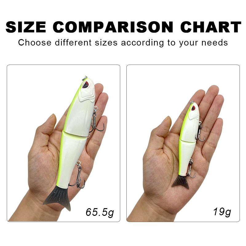 LUHANGT الصيد البالام إغراء 11 - مراجعة Fishing Lure Popper وسعره